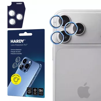 3MK PROTECTION Apple iPhone 18 Pro /18 Pro Max – HARDY Lens Protection Pro lichtblauw