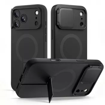 TECH-PROTECT KEVLAR AURA MAGSAFE IPHONE 17 PRO / 18 PRO ZWART