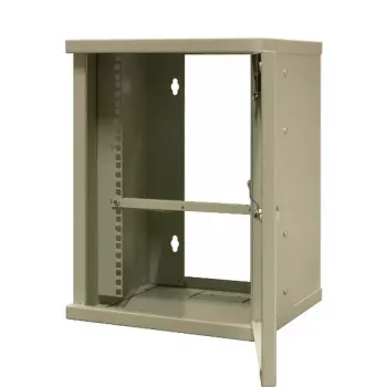 EMITER EM/SH02B5412-08 Light Series 19-inch 12U wandmontage netwerkkast, gehard glazen deur, 550×450×590 mm