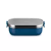 LE CREUSET lunchbox ON THE GO 900 ml blauw