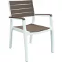 KETER Harmony fauteuil wit/beige