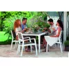 KETER Harmony fauteuil wit/beige
