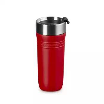 LE CREUSET thermobeker ON THE GO 350 ml rood