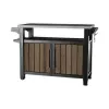KETER grilltafel Deco Unity XL 207L walnoottint