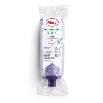 MERY vervangbare borstelkop microvezel Professional 26,5cm 200gr