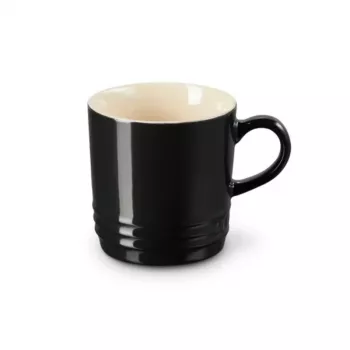 LE CREUSET Aardewerk beker 350 ml zwart