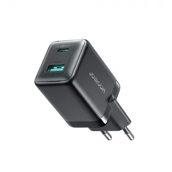 Joyroom JR-TG8 GaN 45W USB-C + USB-A voeding - zwart