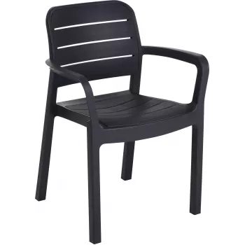 KETER tuinstoel Tisara grijs