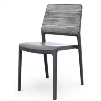 KETER tuinstoel Deco Porto lichtgrijs/grijs