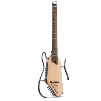 Donner Hush I Pro Natural Spruce – elektrische gitaar