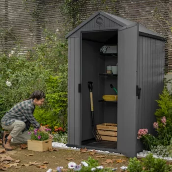KETER tuinhuis Darwin 4x4 grijs