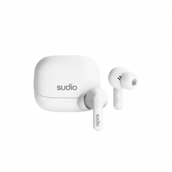 Sudio C8 in-ear-koptelefoon, ANC, Bluetooth 5.4, wit