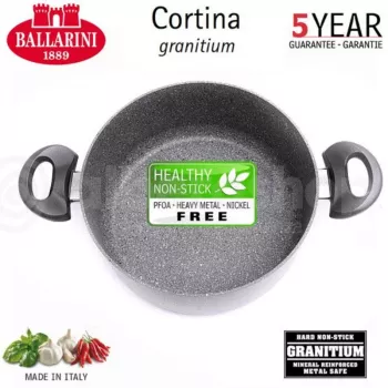 BALLARINI braadpan Cortina Granitium Ø24cm/3mm