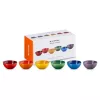 LE CREUSET Set van 6 aardewerk schalen 330ml in verschillende kleuren