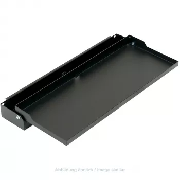 Triton RAB-UP-X09-A1 19 inch opklapbaar toetsenbordplateau, 15 kg, zwart