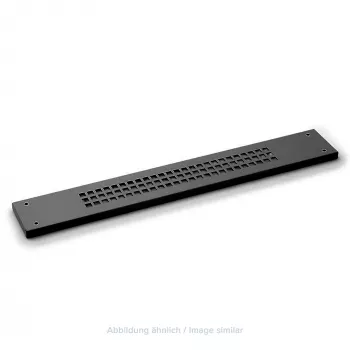 Triton RAB-PO-XF1-X1 filter voor 600 mm brede rackvoet, zwart