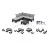KETER Element tuinstoel grijs/lichtgrijs 29212923900