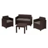 KETER tuinmeubelset Alabama set bruin
