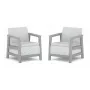 KETER tuinstoelen 2 stuks Scandi Linea lichtgrijs/donkerstaalgrijs