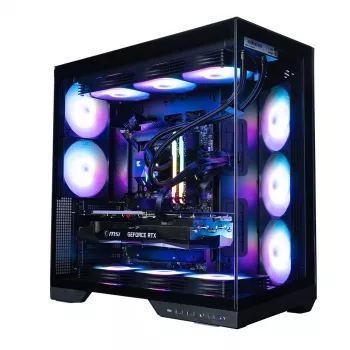 Zalman D50, ATX mid tower pc-behuizing, 3 x 120mm ventilatoren, zwart