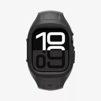 Spigen Liquid Air Pro – hoesje met bandje voor Apple Watch Ultra 49 mm (zwart)