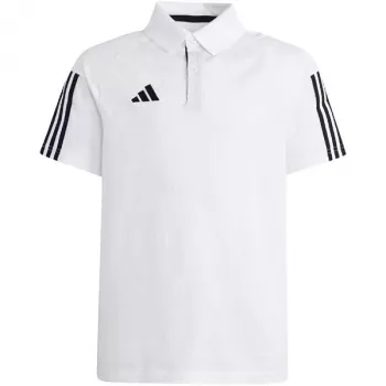 adidas Tiro 23 Competition Cotton kinderen T-shirt wit IC4576 140cm