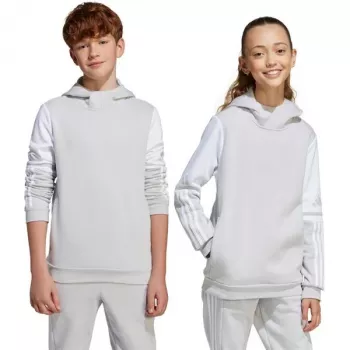 adidas Squadra 25 Sweat Hoody kinderen sweatshirt grijs JD4808 128cm