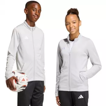 adidas Entrada 26 Track kindersweatshirt lichtgrijs JZ6610 128cm