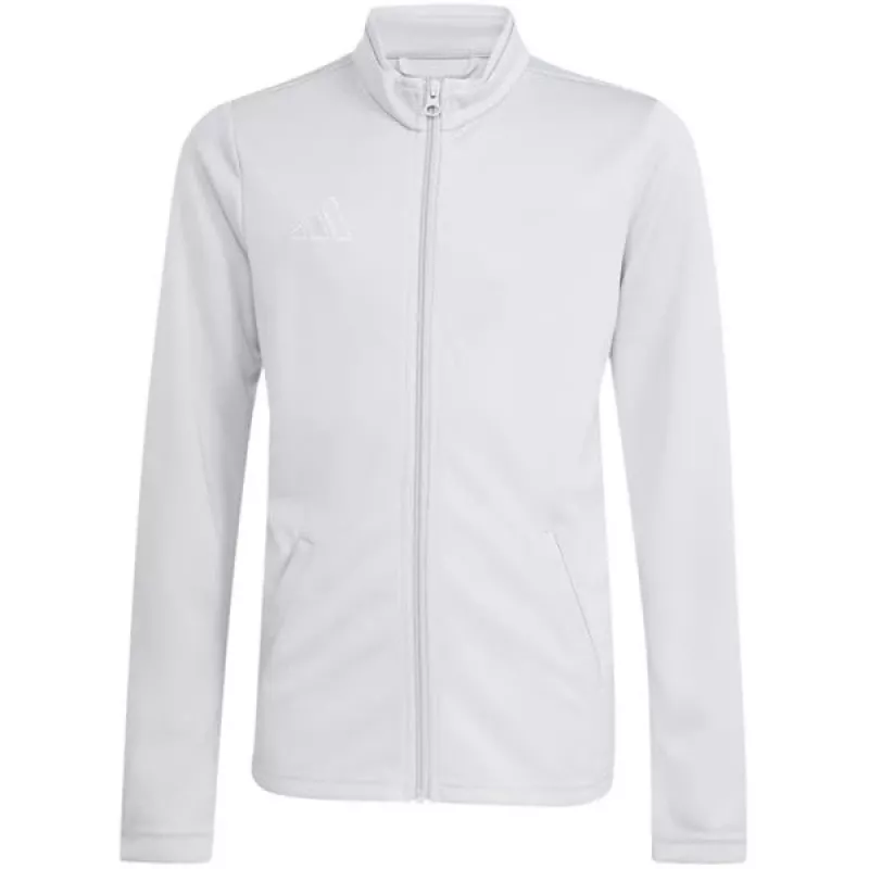 adidas Entrada 26 trainingssweatshirt voor kinderen lichtgrijs JZ6610 116cm