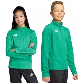 adidas Entrada 26 trainingsshirt kinderen groen JZ6632 140cm