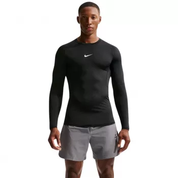 Nike Dri-Fit Pro langarmshirt voor heren, zwart, FB7919 010 2XL