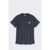 Carhartt Force Midweight T-shirt met zak Navy