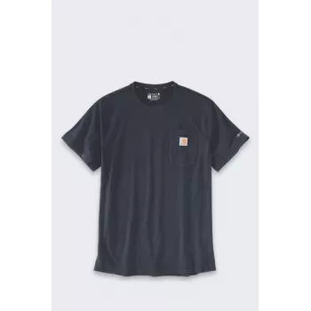 Carhartt Force Midweight T-shirt met zak Navy