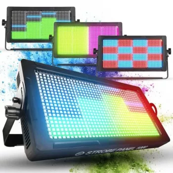 LIGHT4ME STROBE PANEL 1000 RGB stroboscoopverlichting