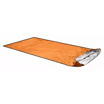 ORTOVOX Bivy Ultralight volwassene rechthoekige slaapzak polyurethaan, zilver blauw, oranje