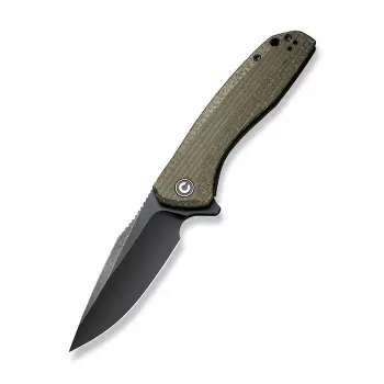 CIVIVI Baklash C801K zakmes 9Cr18MoV groen Micarta grof