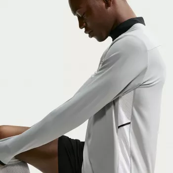 Nike Dri-Fit Academy 25 Drill Top herentrainingsshirt grijs FZ9767 012 S