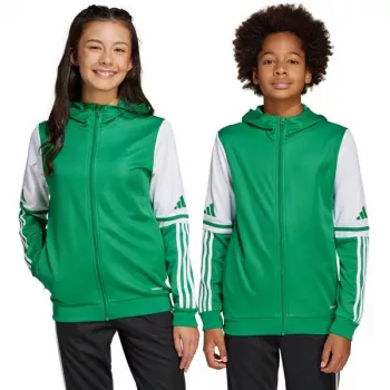 Kinderhoodie adidas Squadra 25 Hoody groen-wit JP3163 128cm
