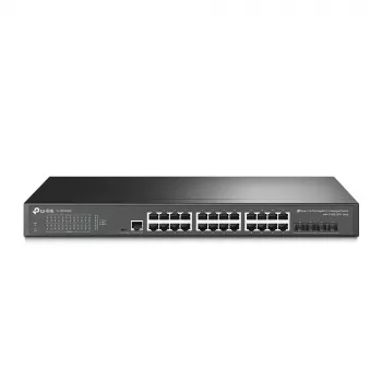 TP-Link JetStream TL-SG3428X netwerkswitch managed L2+/L3 Gigabit Ethernet (10/100/1000) 1U zwart