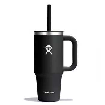 Hydro Flask 24 Oz All Around Travel Tumbler thermobeker (710 ml) - zwart