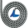 HellermannTyton 161-64301 Spiralflex SFPP spiraalslang, polypropyleen, zwart, 10 mm buitendiameter, 25 m lengte, -60 tot 110 °C