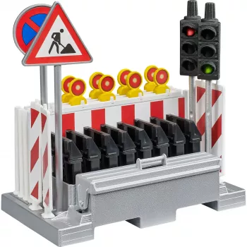 BRUDER verkeersveiligheidsset met stoplicht