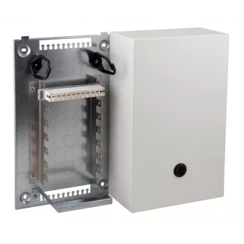 EFB Elektronik VKA8 glasvezel-wandbehuizing met grondplaat en VKA-montagekit 10DA 46019N.1V10