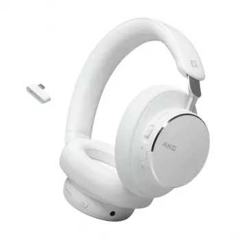 AKG N9 hybride draadloze over-ear koptelefoon met adaptieve ANC, Bluetooth 5.3 - wit