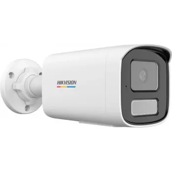 Hikvision DS-2CD1T47G3-LIU(4mm) 4MP ColorVu Lite IP-bulletcamera met witlicht, ingebouwde microfoon, IP67, PoE