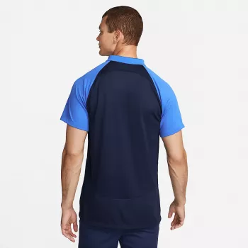 Nike Academy Pro heren korte mouw poloshirt Obsidian/wit DH9228 451 L