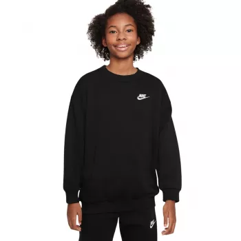 Nike Sportswear Club Fleece kindersweatshirt zwart S