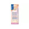 PILOT pop'lol gelpen set pastel 0,4 mm, diverse kleuren, 4 pennen (BL-PL-7-KUV/P/O/G-S4P)