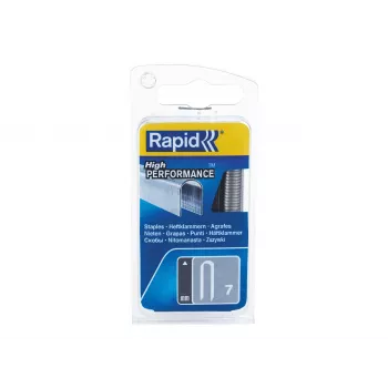 Rapid Tools kabelklemmen type 7, 12 mm, verzinkt met zaagsnede, vlakdraadklemmen – 1 stuk (40109523)
