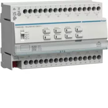 HAGER TYMS616D KNX Secure schakel-/jaloezieactor 16/8-voudig